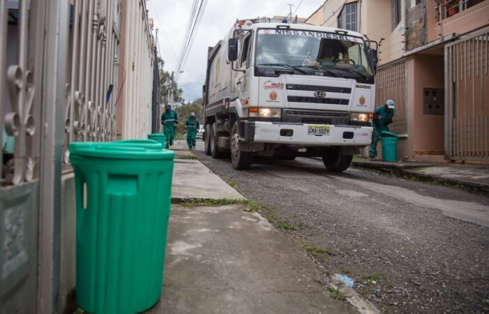 Servicio de recolección de basura no llegó a todos los sectores por el cierre de vías