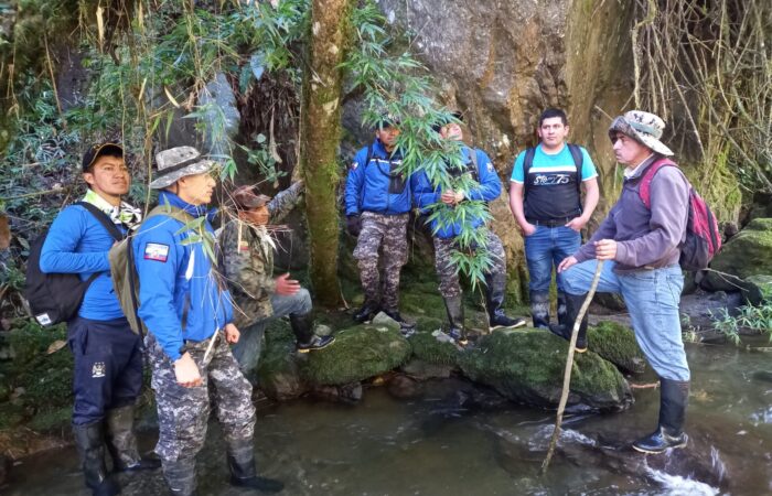 Intensa búsqueda en San Pedro de Vilcabamba