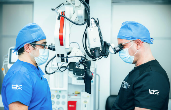 Hospital Clínica San Agustín Presentó servicio de  Neurocirugía Microscópica.