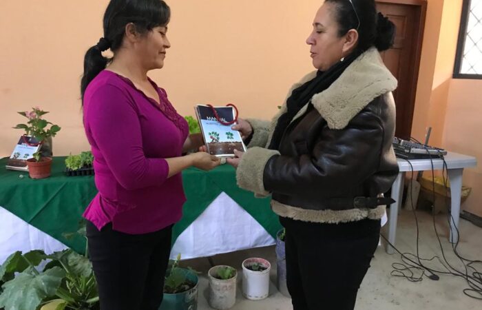 Mujeres del barrio la Libertad le apuestan a los huertos urbanos