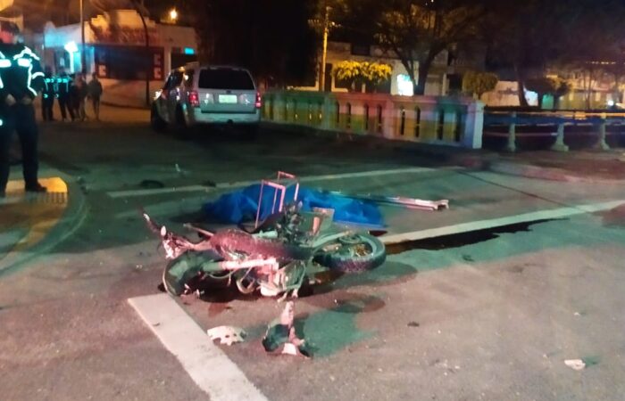 Choque mortal en la Universitaria