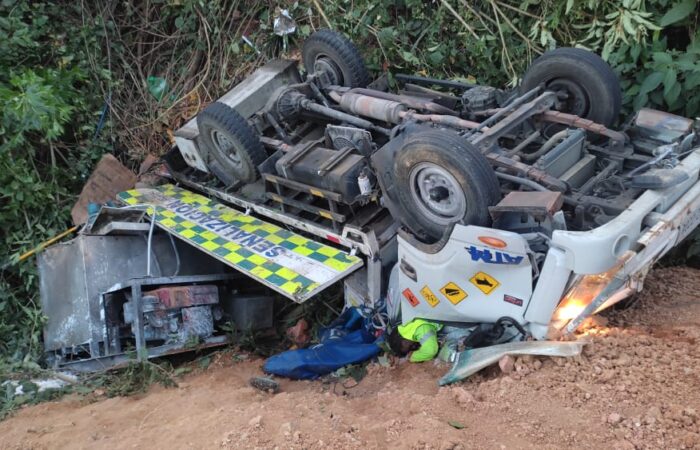 Un fallecido y 2 heridos por accidente