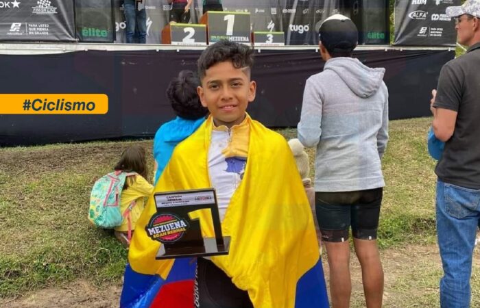 Orlando Cueva “La Balita” Medalla De Plata En Copa Internacional Mezuena Egan Bernal