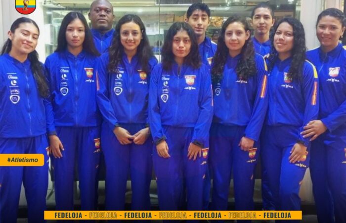 CORREDORES LOJANOS INVADEN LA PISTA DE COMPETENCIA DE JUEGOS NACIONALES PREJUVENILES “MANABÍ 2022”