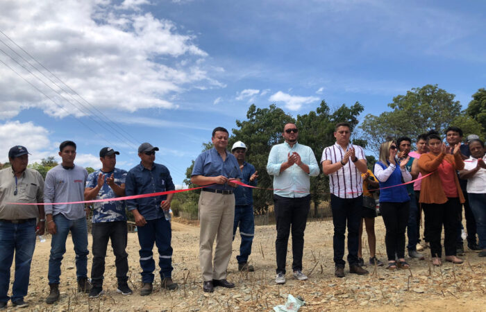 EERSSA entrega proyecto de electrificación vanguardista en Macará