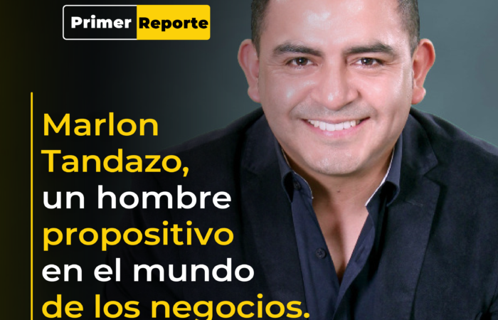 Marlo Tandazo, un hombre propositivo en el mundo de los negocios