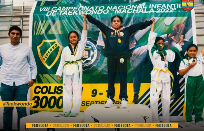 Medallas Para Loja En Nacional Infantil De Taekwondo Sede El Oro