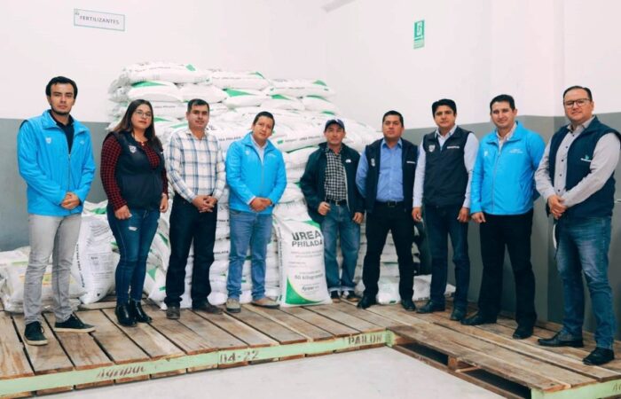 En Celica Productores Se Benefician De La Entrega De Urea Con Subvención Del 50%