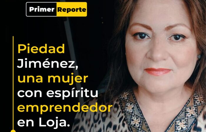 Piedad Jiménez, una mujer con espíritu emprendedor en Loja