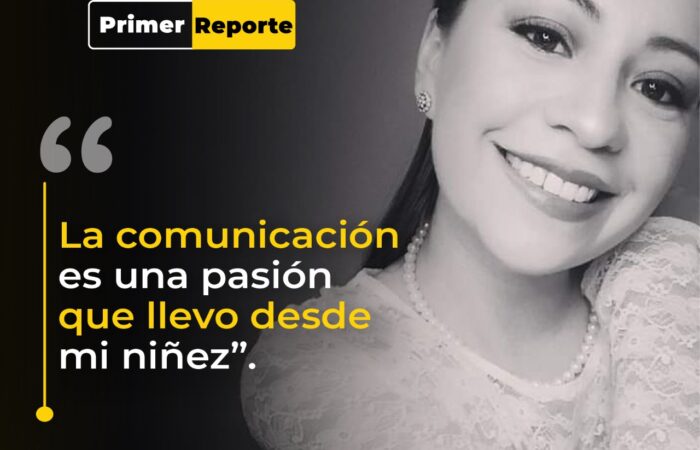 “La comunicación es una pasión que llevo desde mi niñez”, Daniela Gallardo.