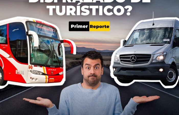 ¿Transporte ilegal, disfrazado de turístico?
