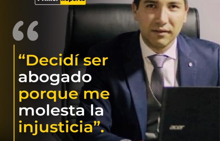 “Decidí ser abogado porque me molesta la injusticia”, Alejandro Trelles.