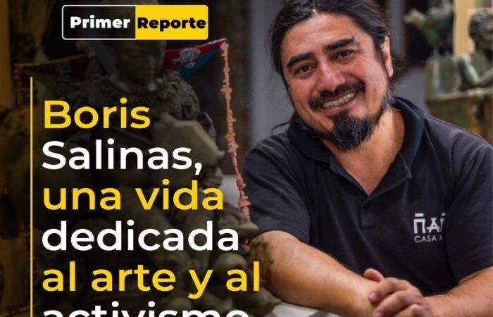 Boris Salinas, una vida dedicada al arte y al activismo