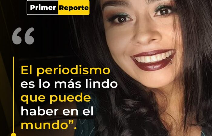 “El periodismo es lo más lindo que puede haber en el mundo”.