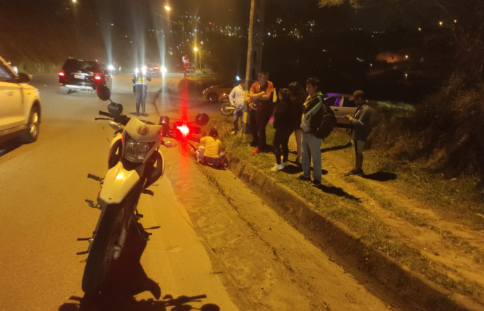 Conductor de motocicleta murió por accidente
