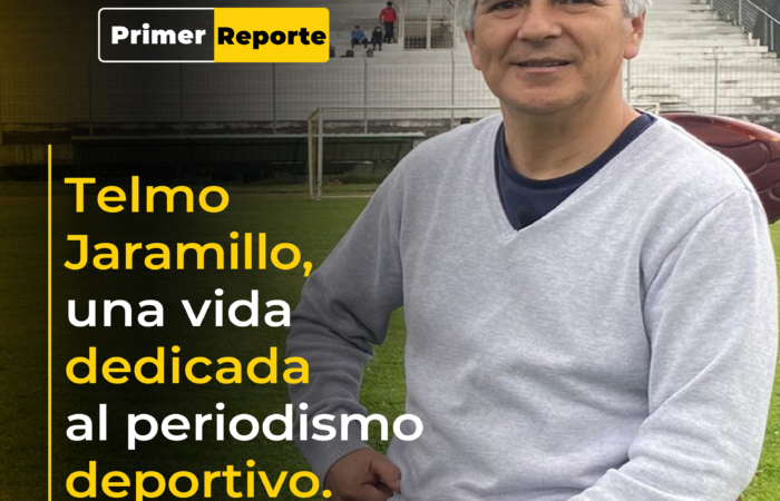 Telmo Jaramillo, una vida dedicada al periodismo deportivo