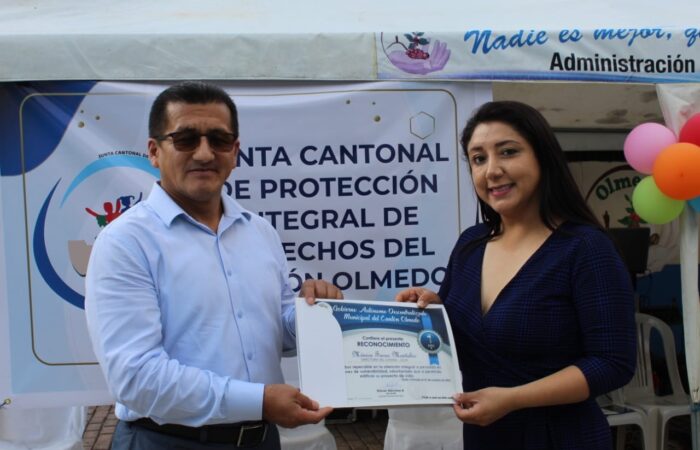 La Junta Cantonal De Protección De Derechos De Olmedo Celebra El Primer Aniversario De Creación