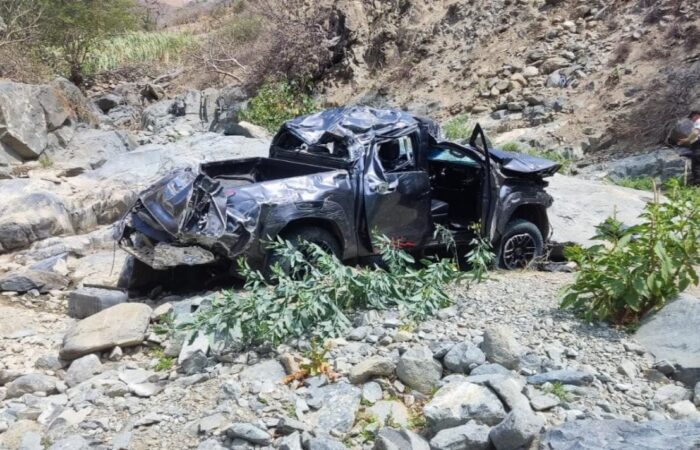 Dos muertos en accidente de camioneta