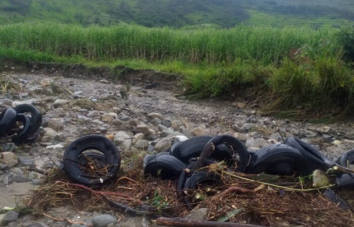 Quinara en emergencia y afectada por lluvias