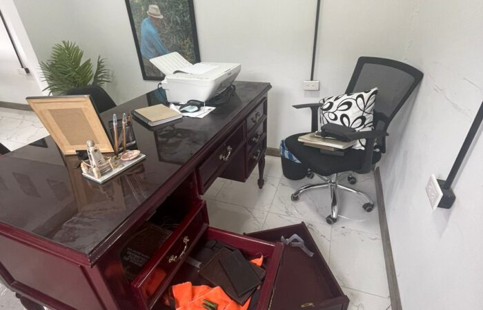 Ladrones hicieron de las suyas