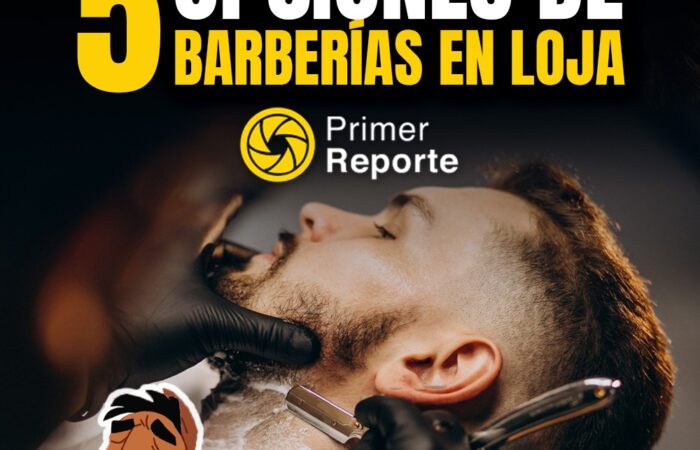 5 Opciones de barberías en Loja