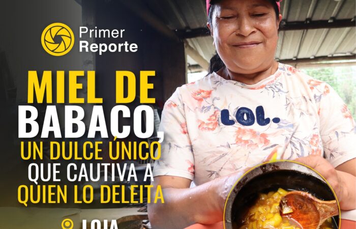 Miel de babaco, un duce único que cautiva a quien lo degusta