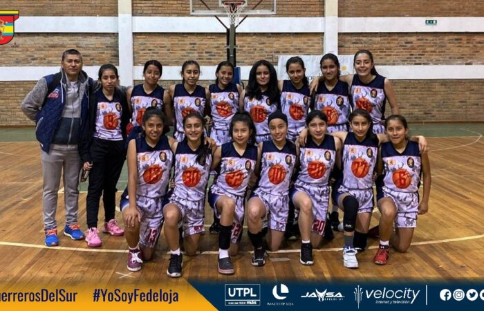 BASQUETERAS LOJANAS CONTINÚAN EN LA VII LIGA DE MENORES SEGUNDA  FASE