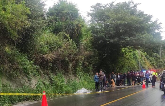 Joven murió atropellado