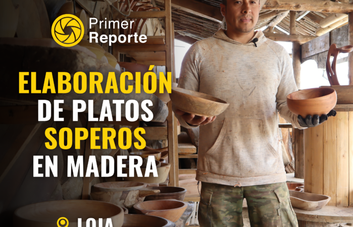 Elaboración de platos soperos en madera