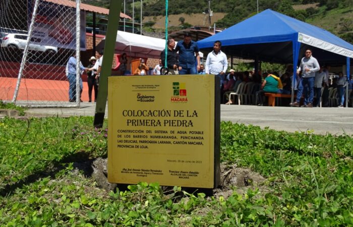 Tres Barrios De La Parroquia Larama Se Benefician Con Sistema De Agua Potable