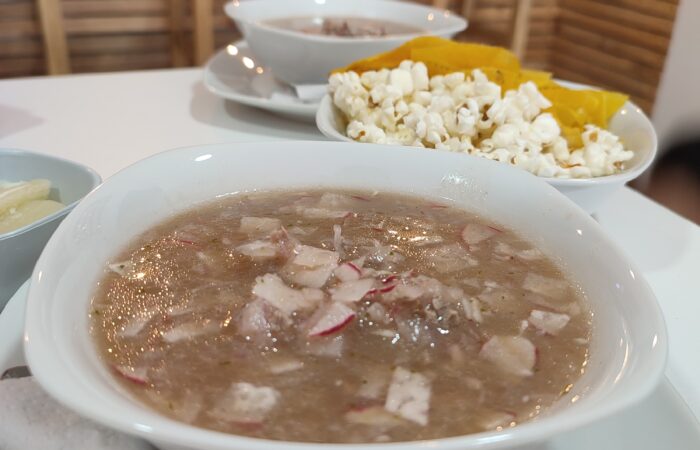 Ceviche de carne un peculiar platillo en Loja