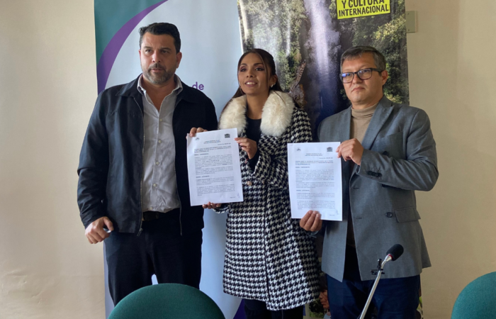 Se firmó un convenio para proteger y cuidar las fuentes de agua