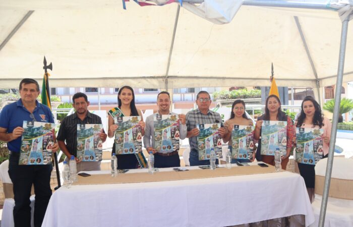 Olmedo presentó programa de festividades  por el 26 aniversario de cantonización