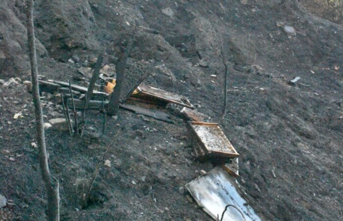 Incendio de Malacatos destruyó un colmenar de abejas
