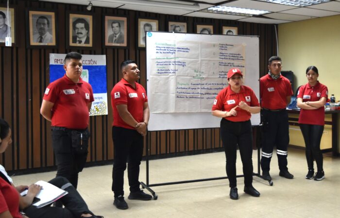 25 cruzrojistas formarán Brigadas Juveniles en siete cantones