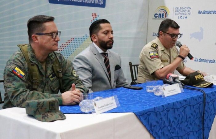Autoridades analizaron la jornada electoral en Loja