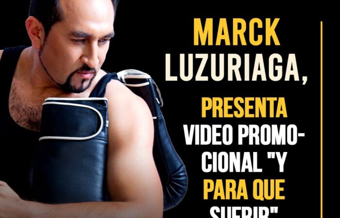 Marck Luzuriaga, presenta su nuevo video promocional «Y Para Que Sufrir»