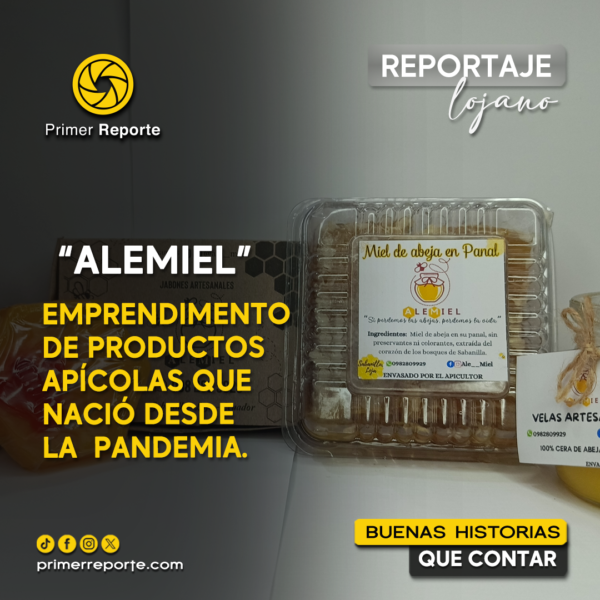 AleMiel, un dulce emprendimiento nacido en la pandemia