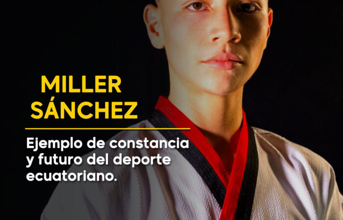 Miller Sánchez, el lojanito de acero que sueña con el oro olímpico