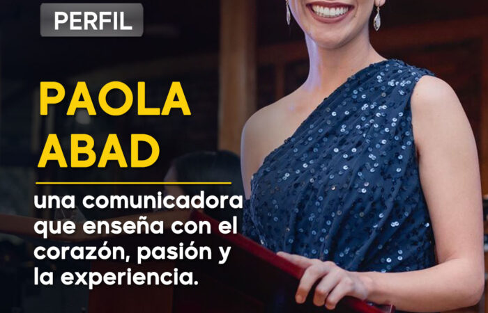 Paola Belén Abad Jaramillo: Comunicación con propósito y docencia que deja huella