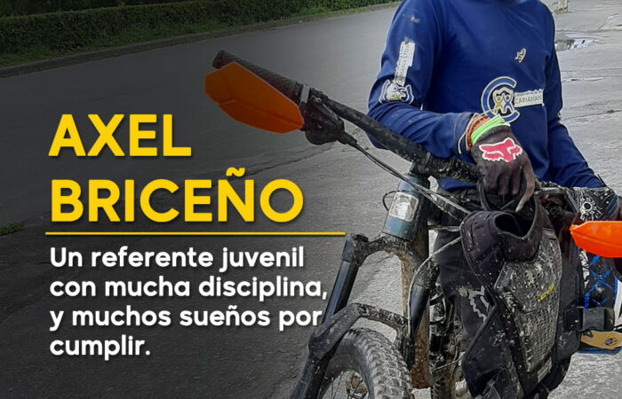 Axel Briceño: disciplina, adrenalina y sueños internacionales