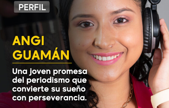 Angie Guamán: la voz joven que hace eco en la comunicación lojana