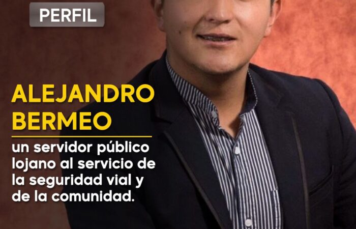 Jonathan Bermeo Cuaran: un servidor público lojano al servicio de la seguridad y la comunidad