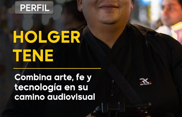 Holger Tene: el lojano que combina arte, fe y tecnología en su camino audiovisual
