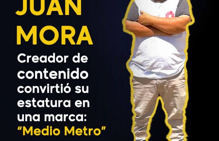 Juan Javier Mora, el creador lojano que convirtió su estatura en marca