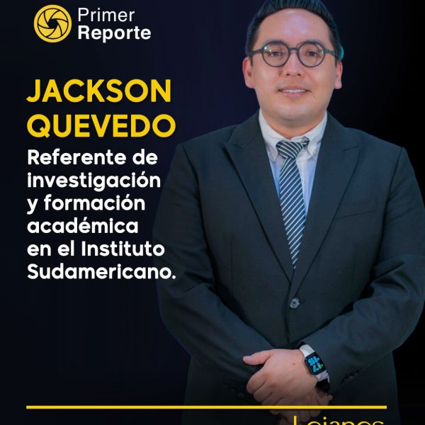 Jackson Michael Quevedo Jumbo: el investigador lojano que impulsa la transformación académica