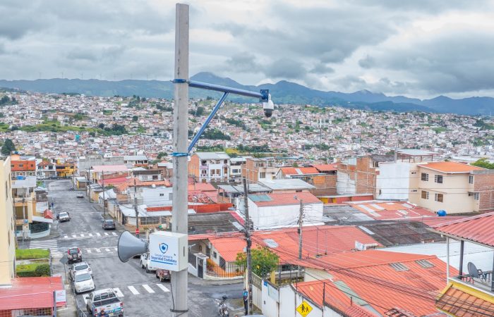 Nuevas cámaras y lectores de placas refuerzan la seguridad en Loja