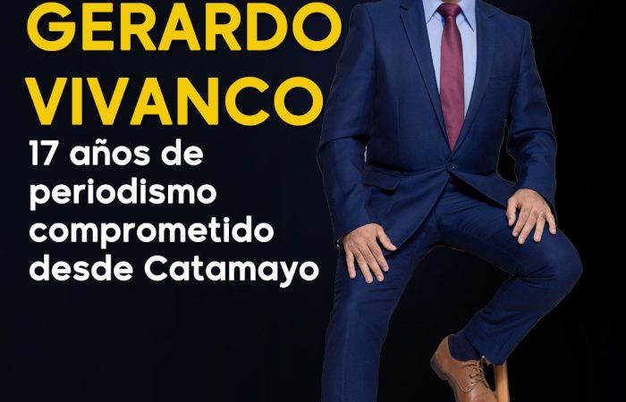 Gerardo Vivanco Hurtado: 17 años de periodismo desde Catamayo, con vocación de servicio y mirada al futuro