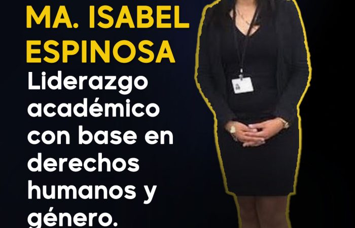 María Isabel Espinosa Ortega: docencia, derechos humanos y servicio público desde Loja