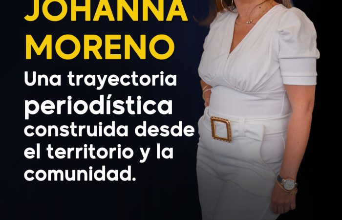 Johanna Katerine Moreno: el periodismo desde el territorio y al servicio de la comunidad